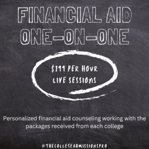 Financial Aid One-on-One